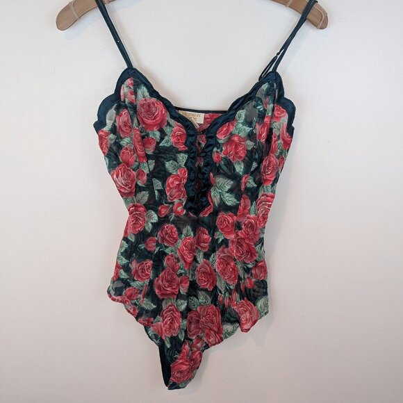 Victoria's Secret Other - VTG Victoria's Secret Roses Teddy, Sz Lg